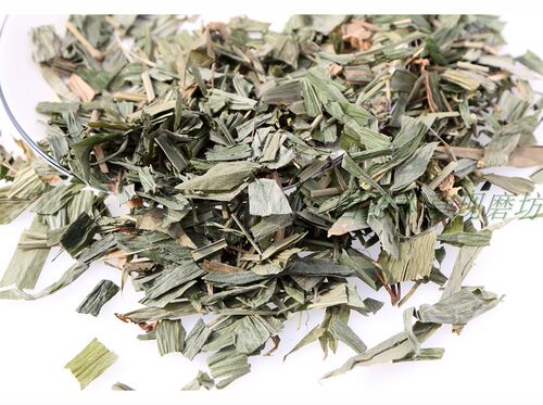 淡竹叶粉500克 新鲜晒干野淡竹叶茶粉 中药材竹叶包邮 - 图0
