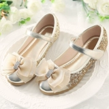 Обувь, платье, детский наряд маленькой принцессы для кожаной обуви, мягкая подошва