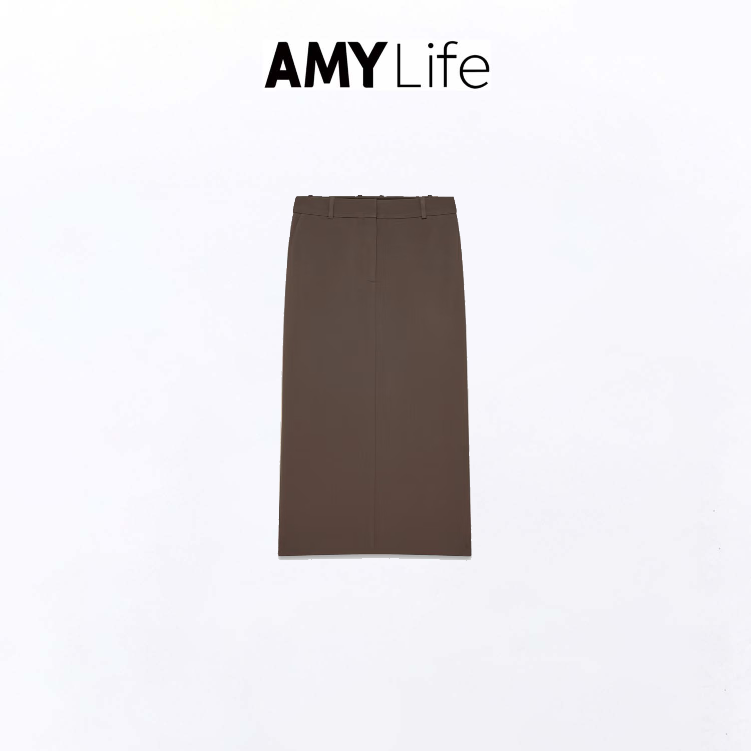 北美代购正品aritzia Chisel Maxi Skirt超长裙 商务风休闲百搭 - 图2