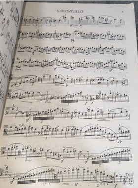 music scores复古怀旧外文乐谱古董老琴谱钢琴谱装饰摆件摄影道具