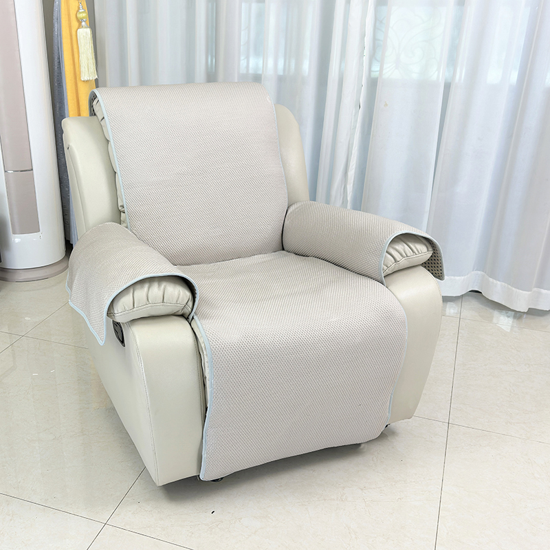 穆兰缇专用夏季冰丝凉席适用顾家芝华仕芝华士头等舱沙发套沙发罩 - 图1