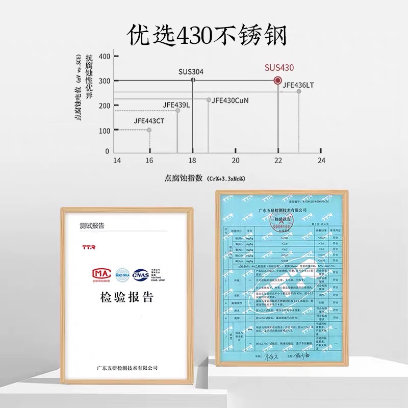 悦味雪平锤纹锅18CM不锈钢泡面辅食锅家用 - 图2