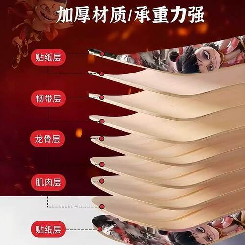 2025新款哪吒儿童双翘滑板车6到12岁专业版玩具初学者男女孩8-15 - 图0