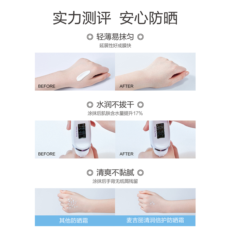 【U先试用】清润倍护防晒霜5ml SPF50+PA+++ - 图1