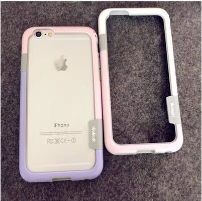 软边框镂空散热适用iphone17pormax手机壳13糖果色14苹果11简约Xs防摔XR时尚X撞色15pm轻薄7/8Plus防摔16plus - 图0