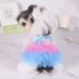 Teddy dog ​​mùa hè mặc quần áo ánh sáng chó cưng mùa hè phiên bản Hàn Quốc mát mẻ của chó chó sáng tạo mẫu chống nắng - Quần áo & phụ kiện thú cưng