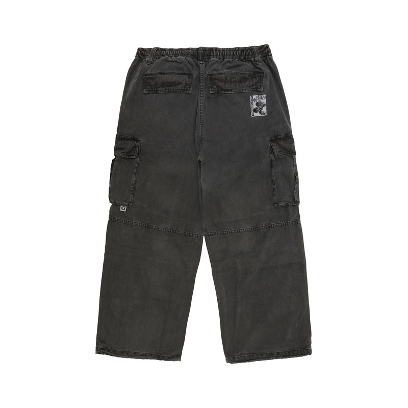 Aape旗舰店男装秋冬猿人徽章水洗做旧褶皱潮流宽松工装裤C641XXP,淘宝优惠券,粉丝福利购,淘宝优惠卷