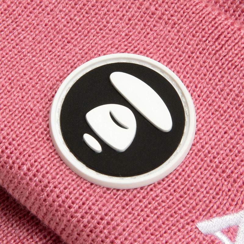 Aape旗舰店配饰猿人徽章字母刺绣潮流针织帽冷帽4866XXP,淘宝优惠券,粉丝福利购,淘宝优惠卷