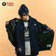 Aape plaid reversible trendy vest jacket