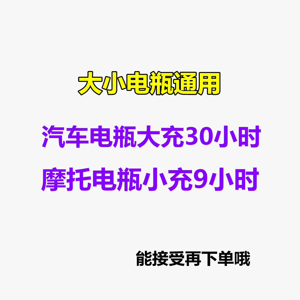 智能12v踏板摩托车电瓶充电器汽车通用型铅酸蓄电池12V修复充电机 - 图3