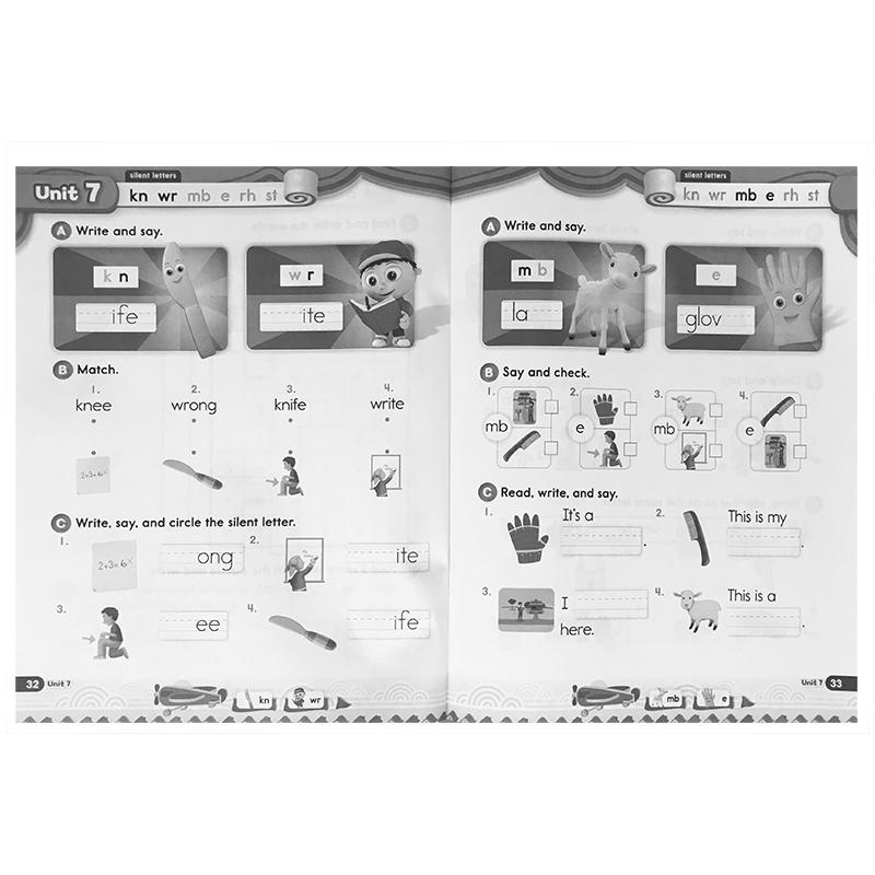 五阶段 OPW Oxford Phonics World Level 5课本练习册 Long Vowels新版牛津少儿英语自然拼读世界英文原版-图2