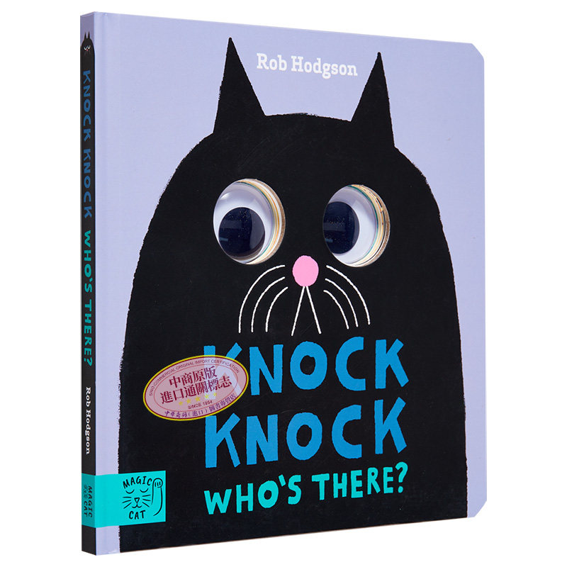 Rob Hodgson Knock Knock… whos there? 后面的是谁啊?英文原版 进口图书 儿童绘本 动物故事图画书 大音