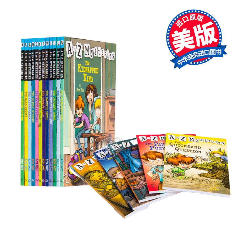 字母之谜1-13 A to Z Mysteries 13册 Ron Roy 英文原版 7-12岁 - 图0