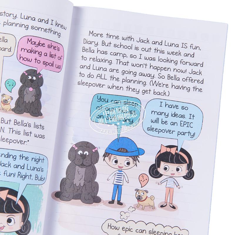 Diary of a Pug 1-8 学乐大树系列桥梁漫画 哈巴狗狗8册套装 英文原版 进口图书 儿童绘本 动物故事图画书 大音