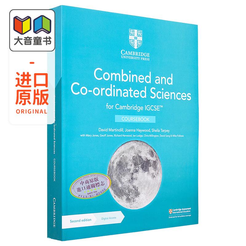 Cambridge IGCSE Combined and Co-ordinated Sciences Coursebook 剑桥 IGCSE 综合科学课本 含电子版 第二版 大音 - 图0