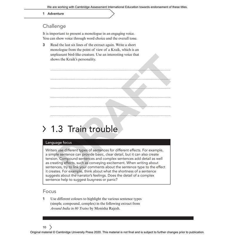 NEW Cambridge Lower Secondary English Learner's Book/Workbook 7 剑桥初中英语课程 学习用书/练习册 可选 - 图3