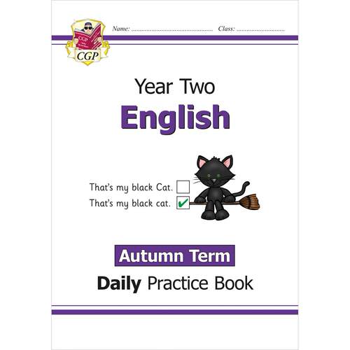 英国CGP原版教材 Daily Practice Book English Phonics Spelling KS1 Grade 1-2 年级 英语拼读拼写日常练习册多学科组合英文原版 - 图1