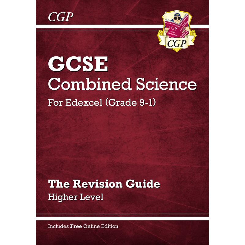 预售 英国CGP教材 GCSE Combined Science Higher Edexcel 中学综合科学高级爱德思自学备考教辅4册练习含答案中考14岁 - 图0