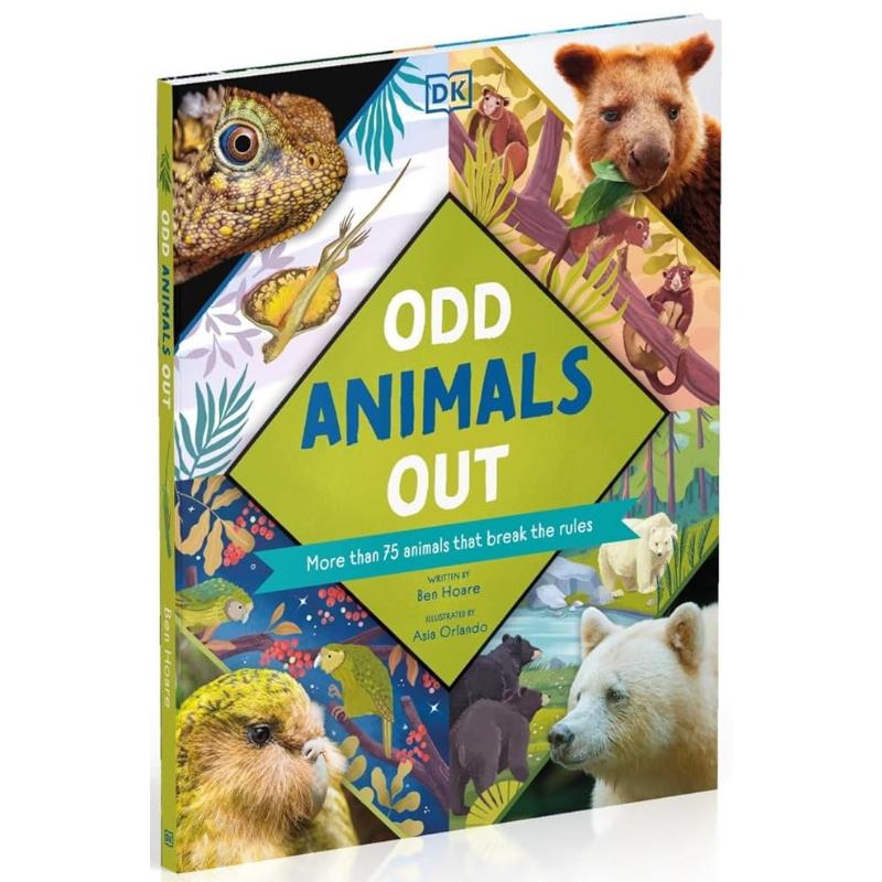 DK奇怪的动物 Odd Animals Out 英文原版 儿童科普绘本 自然科学百科 知识图画书 精装进口 儿童读物 7-10岁 大音 - 图0