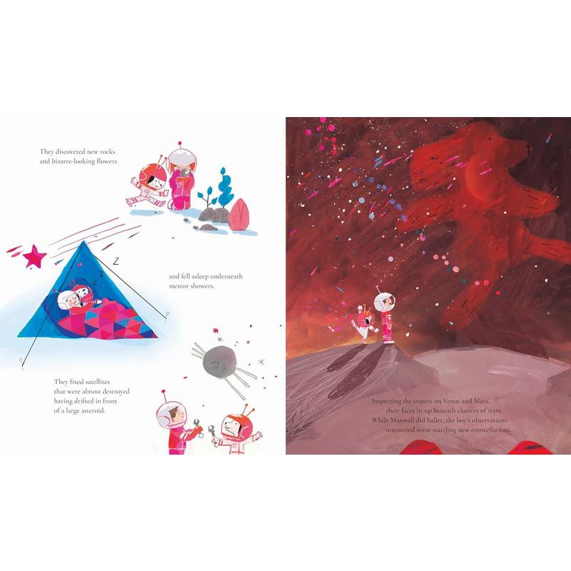 月球上跳舞的狗 Ashling Lindsay The Dog Who Danced on the Moon 英文原版 儿童绘本 动物故事图画书 进口图书 大音
