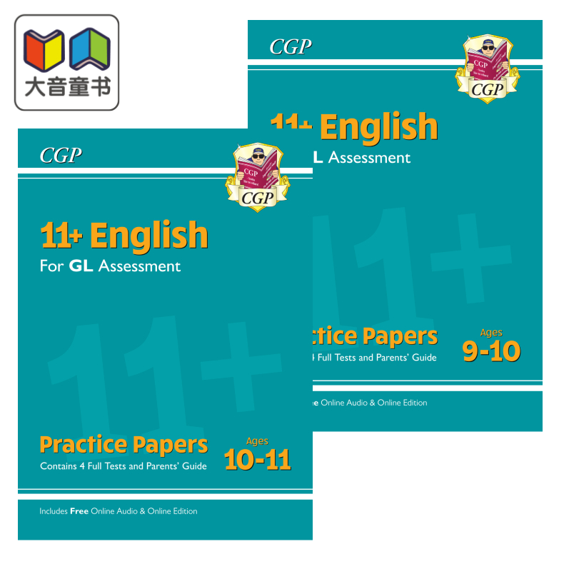 英国CGP原版11+ English GL英语练习测试多组合 10-Min Tests Practice Assessment小升初学习指南趣味练习思维培养7-11岁附在线版 - 图2