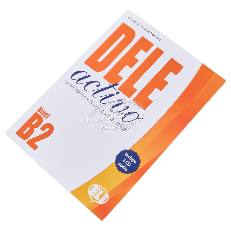 ELI 西班牙语文凭备考教材 B2 学生书 附带音频 CD 和可下载答案键DELE Activo B2 SB with Audio CD西班牙文原版 大音