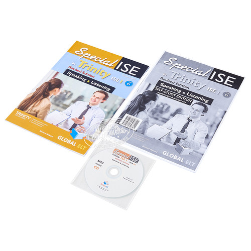 Global ELT Specialise in Trinity ISE I CEFR B1 Self-study 专攻英语综合能力考试口语和听力自学套装 - 图1