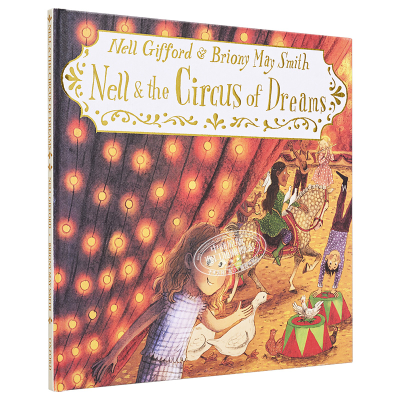 Briony May Smith 尼尔和梦幻马戏团 Nell And The Circus Of Dreams 英文原版 进口图书 儿童绘本 故事图画书 - 图3