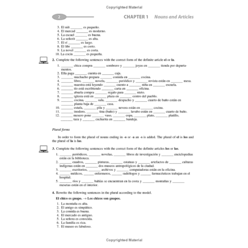 SCHAUM'S OUTLINE OF SPANISH GRAMMAR 肖姆的西班牙语语法大纲 第七版 西文学习 教材 教辅 英文原版 进口图书 大音 - 图1