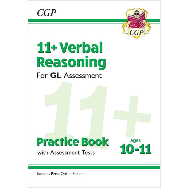 英国CGP原版 11+ GL Verbal Reasoning Study 小学语言推理学练套装5册 含电子版 10-11岁 私立中学入学考试 大音 - 图2