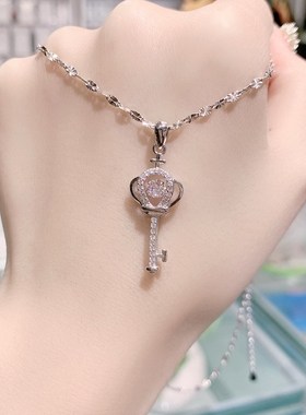 999纯银通体足银雪花链女出厂价