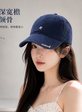 韩系棒球帽女大头围显脸小
