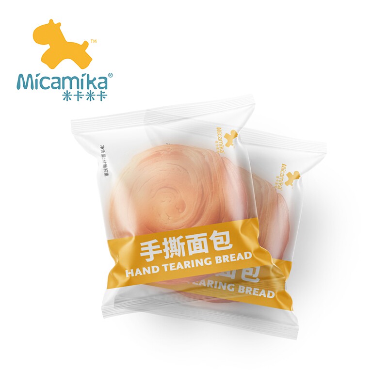 【米卡米卡_手撕面包1kg】早餐糕点 米卡米卡食品西式糕点