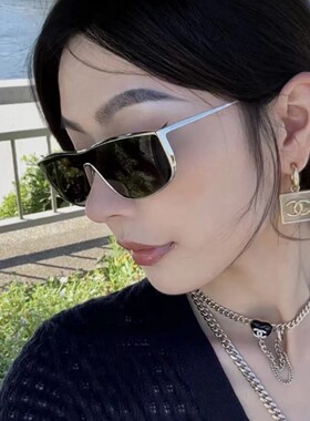 保罗雷朋欧美连体飞行员式街拍黑超太阳眼镜女走秀款时尚墨镜户外