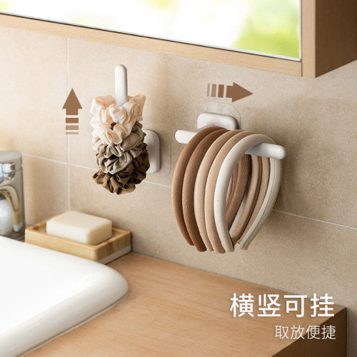 懒角落发箍收纳架儿童发圈发饰首饰架头绳发夹卡头箍壁挂置物架 - 图1