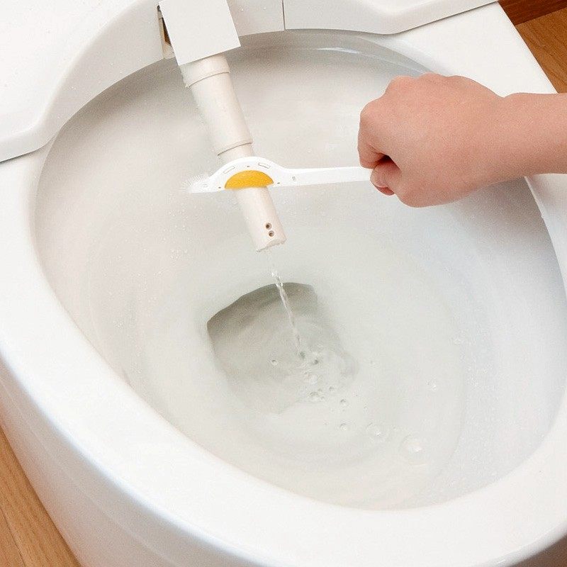 Special brush for smart toilet spray pipe brush