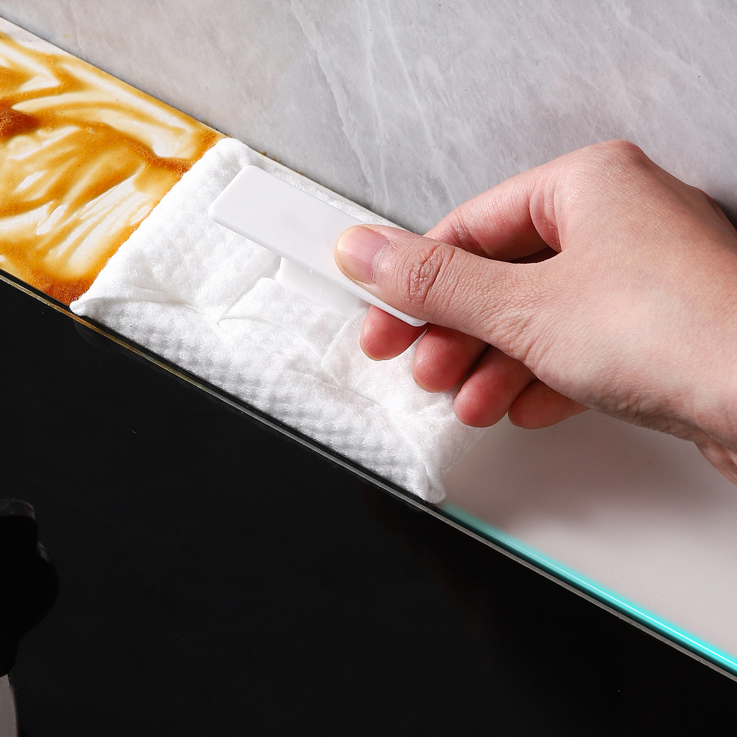 迷你洗脸巾拖把夹废弃二次利用神器洗漱台一次性抹布洗手盆清洁刷,淘宝优惠券,粉丝福利购,淘宝优惠卷