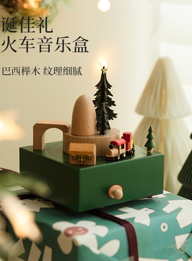 音乐盒圣诞礼物生日礼物送朋友