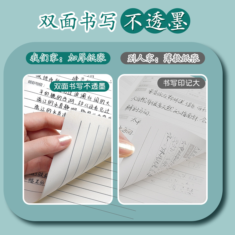 读书笔记本好词好句摘抄本专用本b5小学生初中生阅读记录卡二年级三年级四五六积累本课外摘抄本加厚牛皮纸a5 - 图1