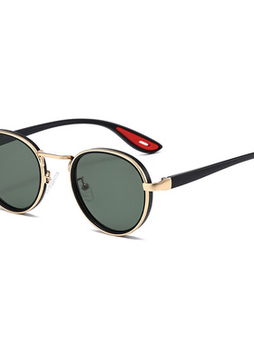 复古气质墨镜金属高级遮阳眼镜男