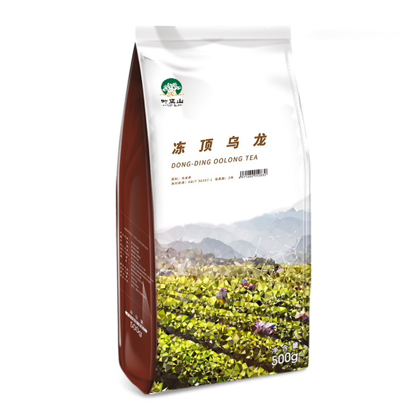 叶岚山高山乌龙青茶冻顶乌龙青茶奶茶店专用制作奶盖茶乌龙茶500g - 图3