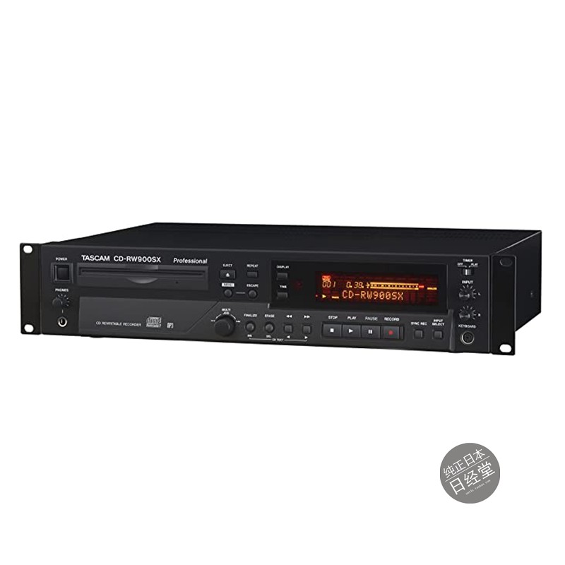 日本代购 TASCAM CD-RW900SX商用CD刻录机/播放器-图1