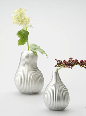 能作纯锡花瓶一轮插插花瓶