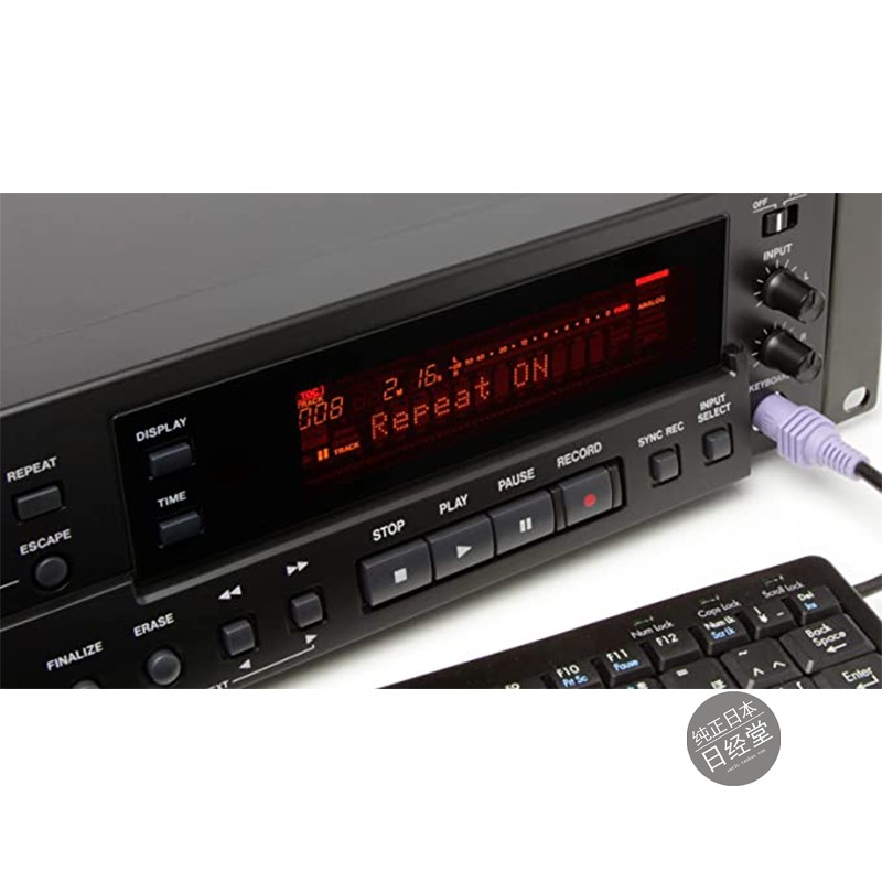 日本代购 TASCAM CD-RW900SX商用CD刻录机/播放器-图0