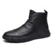 Giày da nam Martin boot nam mid boot nam Anh giày cao mùa đông 2019 mới - Giày ống giầy golf Giày ống