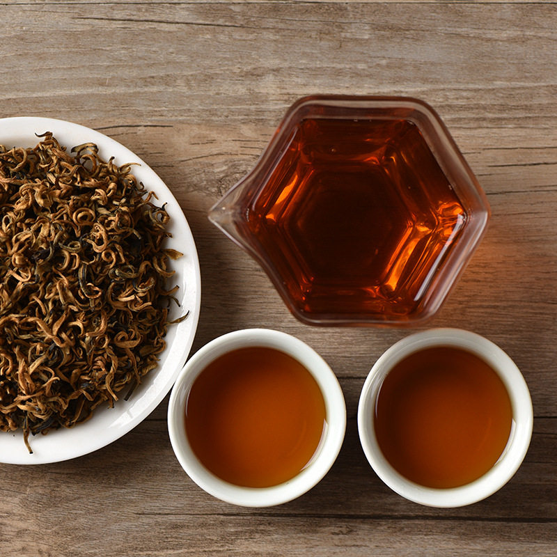 云南红茶凤庆滇红蜜香金芽特级滇红茶高山茶500g散装茶叶口粮茶_虎窝淘
