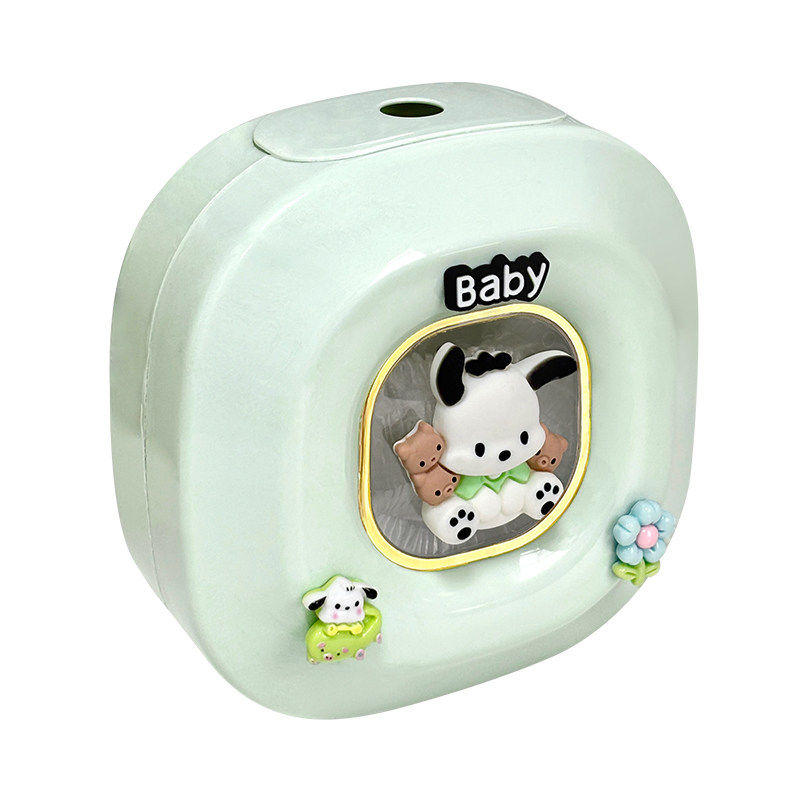 卡通小熊小帕保鲜膜壁挂式收纳盒免打孔保鲜袋大容量抽取收纳厨房,淘宝优惠券,粉丝福利购,淘宝优惠卷