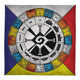 Mayan Calendar Tarot Cards Tablecloth Background Altar Ceremony