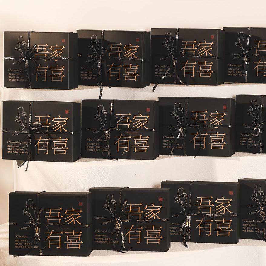 伴郎伴手礼男士结婚礼盒送兄弟团新郎轻奢实用高级感随手宾客回礼