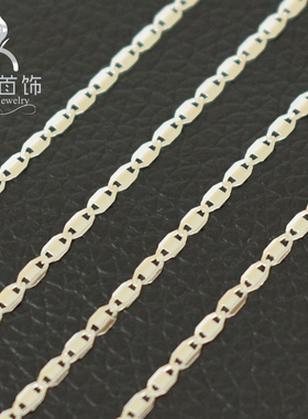 通用韩版情侣短款银项链